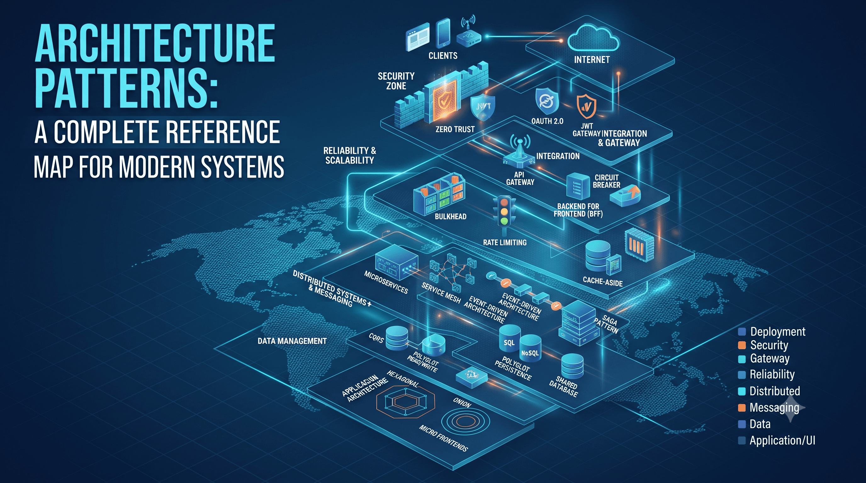 Architecture Patterns: A Complete Reference Map for Modern Systems