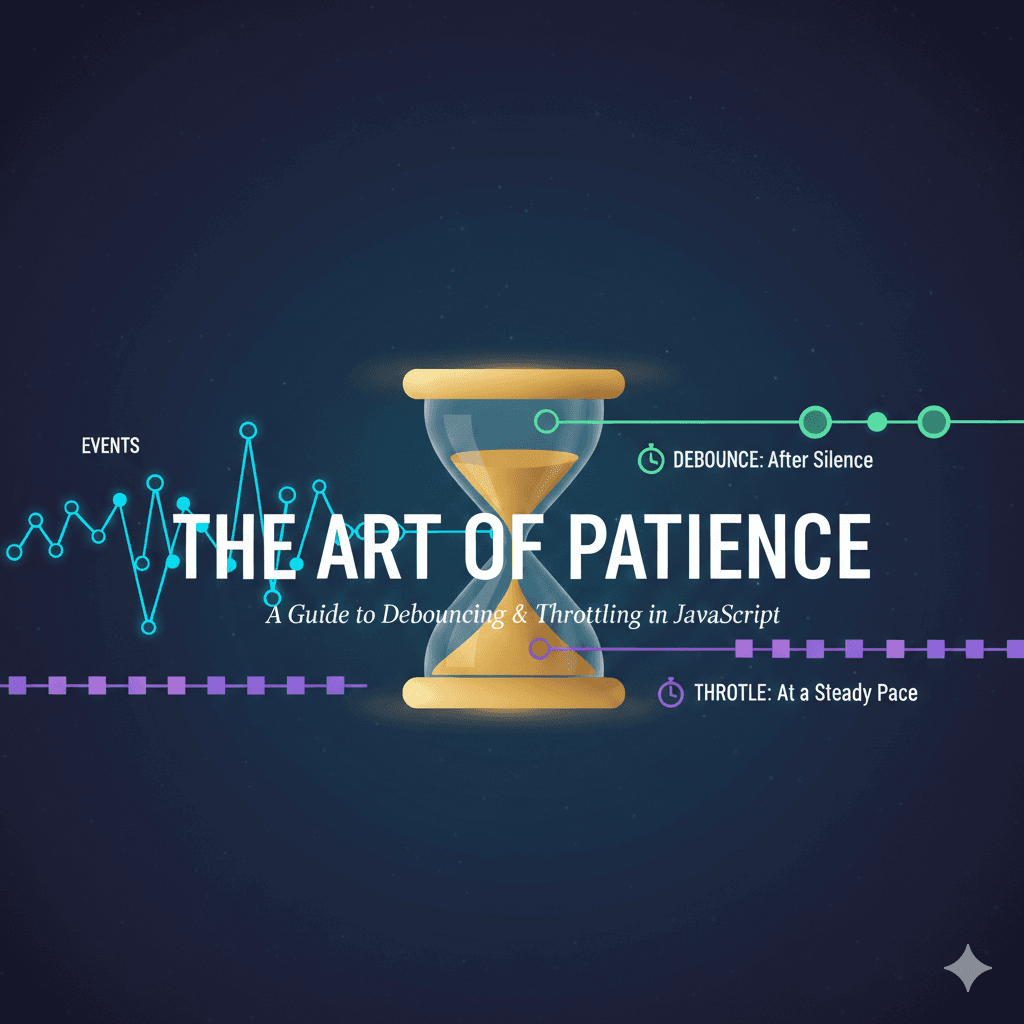 The Art of Patience: A Guide to Debouncing & Throttling in JavaScript